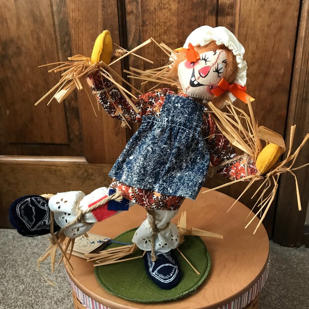 Annalee 14" Harvest Scarecrow Girl #3073/1994